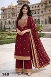 Maya By Mrudangi Georgette Kurti With Bottom Dupatta Online Wholesale